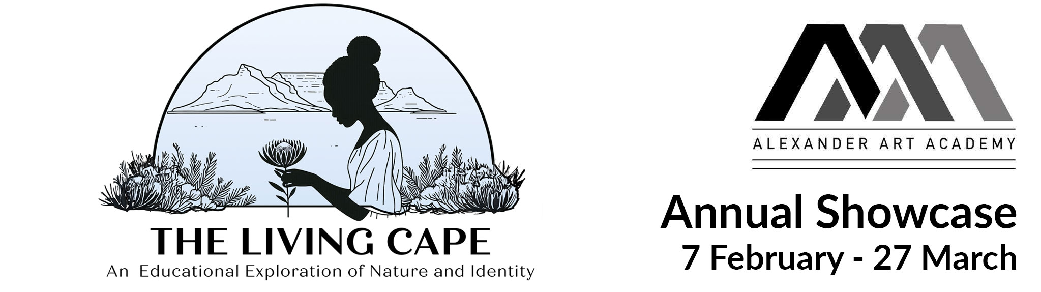 Alexander Art Academy Annual Showcase 2026 - The Living Cape - Exhibition Header