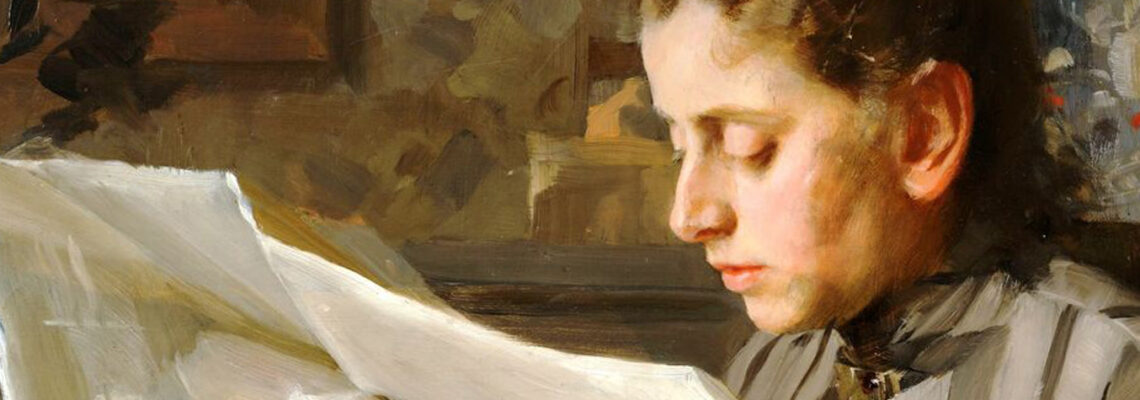 Alexander Art Academy | Portrait Painting | Anders Zorn | Header