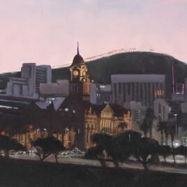 Alexander Art Academy Showcase 2026 | Angela Fortune | City Hall at Dusk